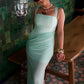 Elegant Ruched Sexy Maxi Dress Women Gown Patchwork Square Collar Sleeveless Backless High Waist Club Party Long Dress