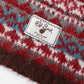 2025 Winter New Arrivals Y2K Bohemian Stripe Panel Neck Warmer Accessory For Woman