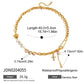 Y2K Patchwork Chain Design Stainless Steel Necklace Paperclip + Glossy Pentagram Cross with Zirconia Pendant Necklace