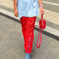 Women Fairy Lace Maxi Skirt Y2K Vintage Sheer Mesh Lace Floral Bodycon Long Skirt Sexy See-Through Half Slip Skirts