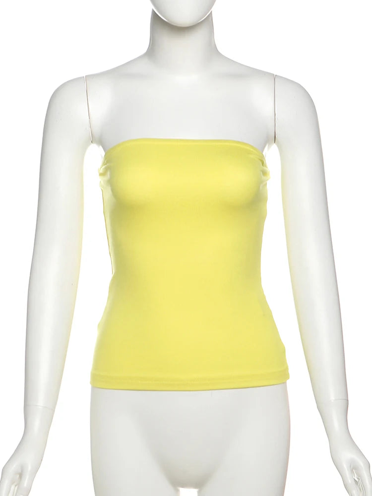 Summer Sweet 2-Piece Set Women Solid Backless Sleeveless Elegant Tops+ Pentagram Stripes Knit Shorts Matching Suits