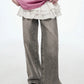 2025 Spring New Arrivals Solid Pleated Layered Mini Skirt ballet style outfit
