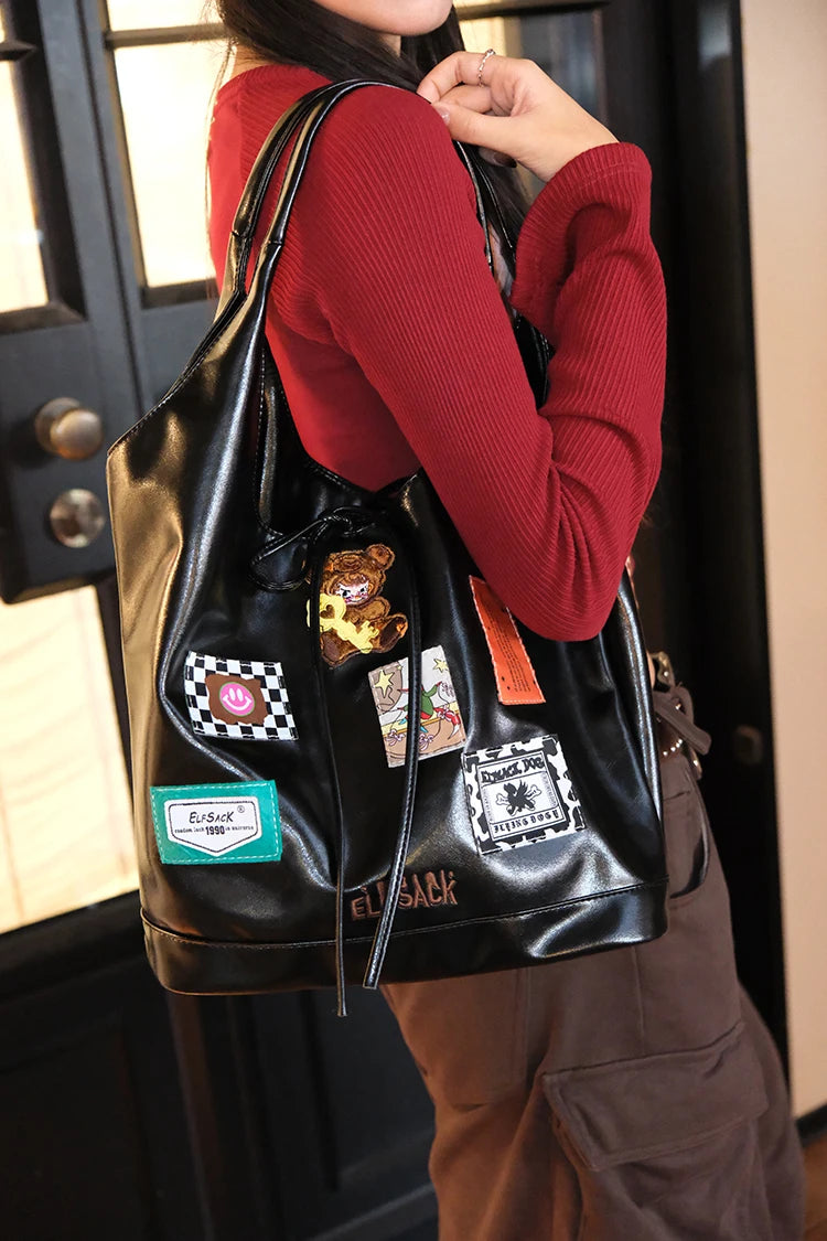 Fashionable Versatile Design Sense Embellished Large Capacity Tote Bag For Women