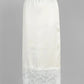 White Casual Lace Long Skirt For Women Slim High Waist Patchwork Elegant Commute Clothes Summer Female Maxi Skirt New