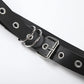 Sexy PU Leather Tank Top Women Hollow Metal Buckle Sleeveless Coquette Midnight Party Clubwear Hottie Punk Style Vest
