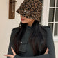 Casual Bucket Hat with Leopard Print