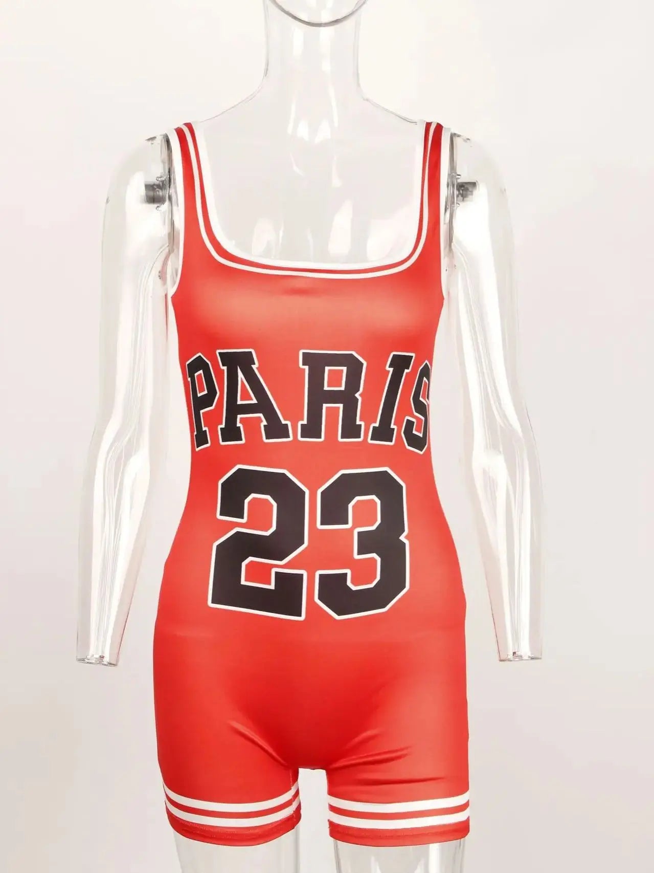 Fashion Print Playsuits Women Square Collar Backless Skinny Peach Hip Hot Girls Midnight Trend Sexy Club Party Romper