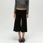 Fold Over Gaucho Pants for Women Flowy Wide Leg Yoga Capris Summer Casual Elastic Low Rise Cropped Palazzo Culottes