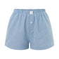 Women Y2k Gingham Boxer Shorts Stripes Button Elastic Waist Boxers Cute Mini Bloomers Plaid Loose Fit Boy Shorts