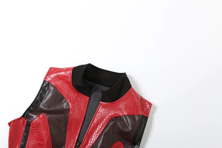 Party Sexy Patchwork 2-Piece Set Women Summer Zip Irregular Tank Top+Rhinestone Short Matching Midnight Clubwear Outfits