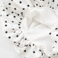 Polka Dot Splicing Black Tube Dress French Style Cute Summer Short Dresses Woman Clothing