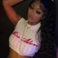 Knit Women Tank Tops Sweater Y2K Letter Print o-Neck Skinny Summer Trend Stretch Wild Basic Streetwear Simple Vest