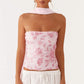 Women Y2K Sequin Tube Top with Scarf Sexy Backless Pearl Embellished Beaded Cami Bling Glitter Rhinestone Camisole