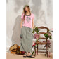 Women's Strawberry Letter Print Ribbed Knit T-Shirt, Cute Slim Fit Casual Streetwear Crop Top, 2 Colors Available
