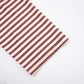 Brown and Pink Striped Crew Neck Long Sleeve Mini Dress Woman Clothes Fall Casual Loose Dresses
