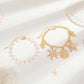 2Pcs/Set Summer Beach Barefoot Charm Anklets Women Bohemia Imitation Pearl Starfish Conch Pendant Foot Chain Jewelry