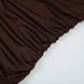 One Shoulder Fishtail Long Maxi Dresses Brown Elegant Dresses Woman 2025