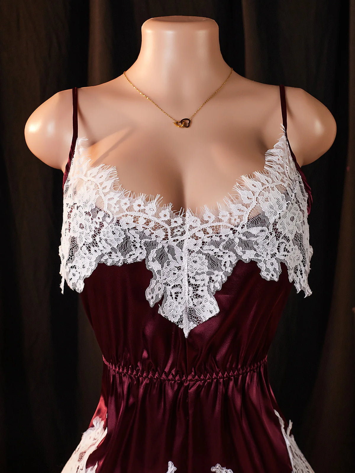 Sexy Women's Lace Lingerie Bodysuit Cute Sleeveless Spaghetti Strap V Neck Ruffle Naughty Babydoll Jumpsuit Sleepwear