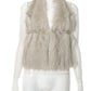 Halter Furry Tank Tops Women Sexy Backless Bandage Y2K Summer Trend Midnight Party Clubwear Hipster Wild Basic Vest