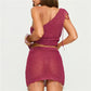 Fashion Women’s Two Piece Summer Outfits Sexy Ladies Sleeveless Knit Tank Tops and Mini Skirt Set Holiday Party Clubwear