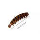 Tortoiseshell Banana Hair Clip Fish Shaped Hairpin For Women Hair Accessories Hairgrips Twist Clamp Ponytail Barrettes Headwear