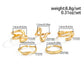 5Pcs/Set Trendy Irregular Geometry Opening Foot Rings for Women Unique Golden Adjustable Toe Rings Summer Beach Jewelry