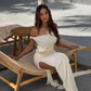 See Through Off Shoulder Slit Maxi Dress Beach Outfits Women Elegant Sexy Summer Dresses 2026