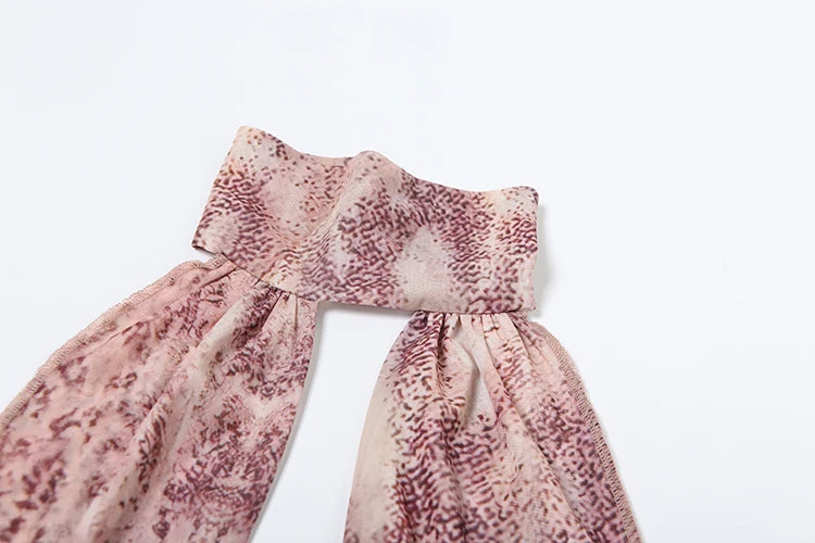 Leopard Print Backless Camisole Women Y2K Sexy Shirring Ruched Halter Sleeveless Elegant Party Summer Trend Slim Vest