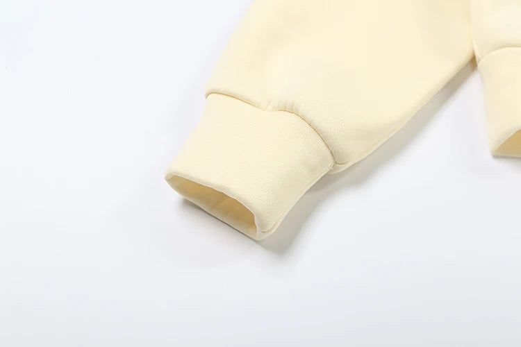 Sporty Casual Tracksuits 2 Piece Set V-Neck Single Breasted Jacket+Drawstring Pants Matching Simple Streetwear Outfits