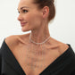 2025 New Fashion Vintage Tassels Pendant Necklace Women Trendy Creative Crystal Beads Chain Neck Accessories Jewelry
