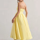 Off-shoulder Strapless Sexy Midi Dress Women Fashion Elegant Sleeveless Backless High Waist A-line Club Party Dress New