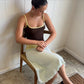 Colorblock Long Summer Dress 2026 Fashion Casual Spaghetti Strap Backless A-line Dresses