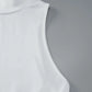 Sleeveless Ruched Split Long Dresses Elegant White Party Dresses Sexy Outfits Women