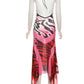 Backless Halter Dress Woman Summer Sexy Leopard-Print Chiffon Patchwork Trend Two-Way Wear Irregular-Hem Chic Bodycon