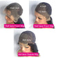 Chocolate Brown Body Wave Transparent 13x6 13x4 HD Lace Frontal Colored Human Hair Wig