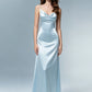 Backless Bead Patchwork Satin Dress Women Elegant Swing Collar Sleeveless Trend Fashion Classic Party Club Bodycon