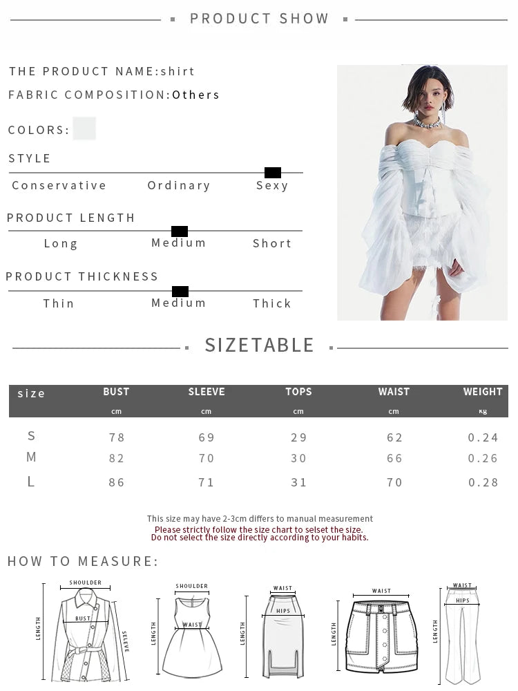 3d Flowers Tassel Crop Tops Women Slash Neck Patchwork Mesh Flare Sleeve Skinny 2025 Autumn Elegant High Street Tops