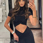 Hollow Out Short Sleeve Sexy Maxi Dress Women Fashion O Neck Ruched High Waist Bodycon Club Party Long Dress Female