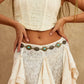 7 Styles Ethnic Retro Carved Coin Stone Waist Belt Chain Women Summer Beach Bikinis Adjustable Dress Chain Body Jewelry