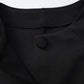 Button Up Long Sleeve Mini Dress Black Elegant Office Ladies Clothes Women's Casual Dresses Spring 2026
