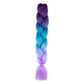 24 Inch Jumbo Braids Extensions Synthetic Braiding Hair Afro Ombre Color kanekalon Hair for Children Braid