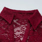 Woman Two Piece Sets Outfits Sexy Lace See-through Long Sleeve Cardigan Top and Shorts Matching Sets