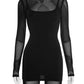 Sexy Romper+Dress Women Sexy Adjustable Strap Tight Midnight Club Hipster Skinny Stretch Autumn Fashion Mini Bodycon