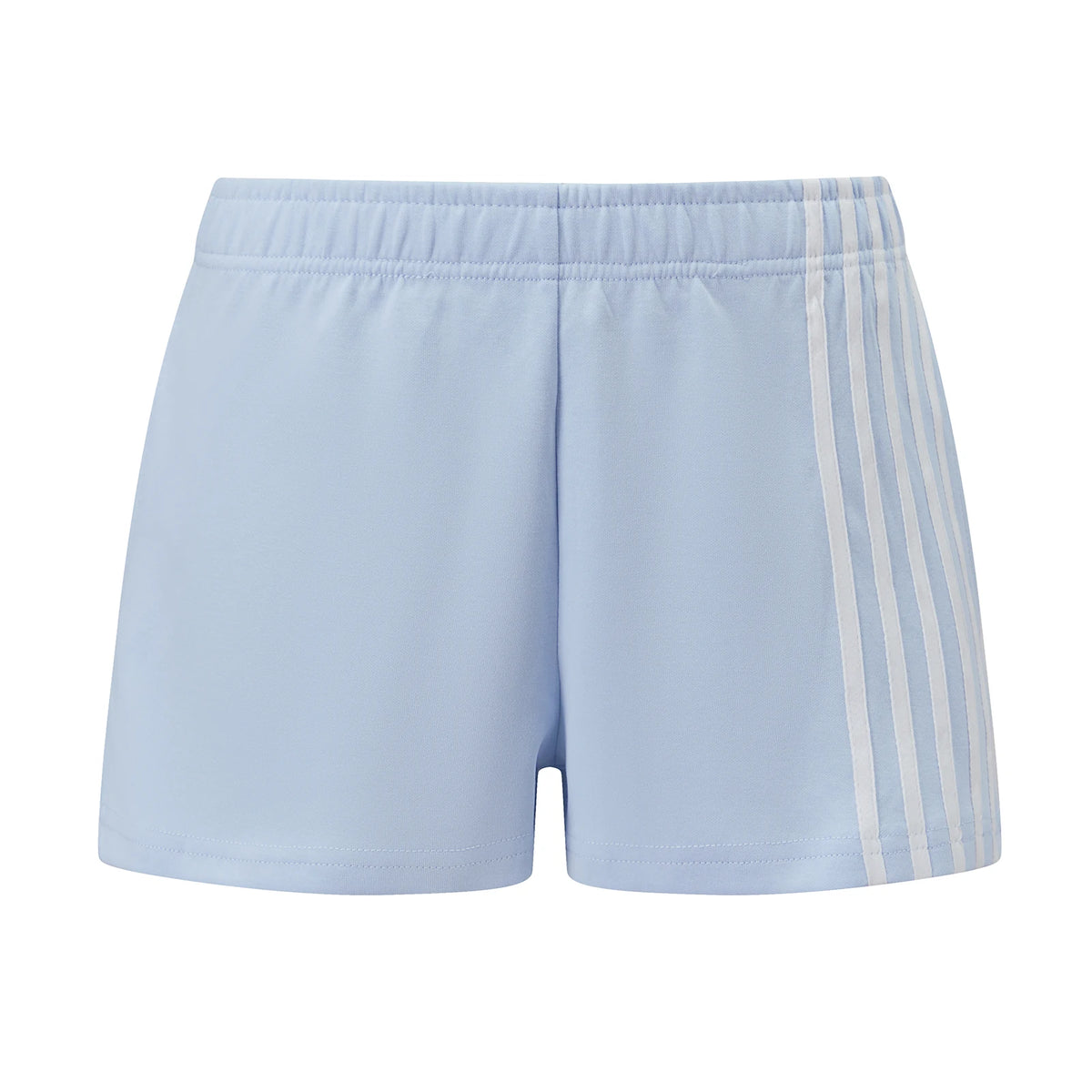 Women Summer Casual Sports Shorts Side Striped Elastic Waist Loose Sweat Shorts Short Pants Gym Running Streetwear