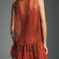 Women Sheer See Through Tank Tops Summer Layered Ruffle Sleeveless Shirt Basic Vest Y2K Aesthetic Clothes for Streetwear