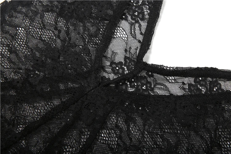 Coquette Sexy Dress Women Jacquard Backless Midnight Party Patchwork Beach Vacation Mesh Sleeveless Clubwear Bodycon