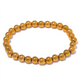 3/4/5/6 MM Stainless Steel Beads Daily Handmade Elastic Bracelet Bangle Waterproof Wrist Wholesale Gold Color Jewelry Men