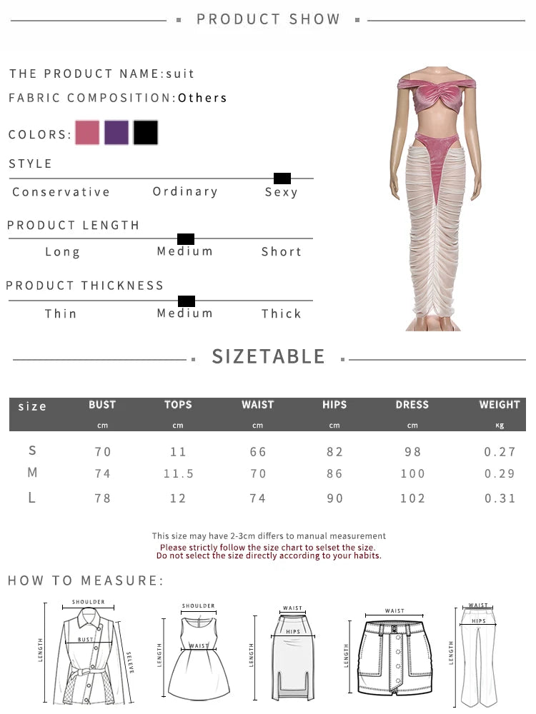 Coquette 2-Piece Set Women Velvet Cross Tank Tops+Patchwork Hollow High-Waist Skirts Matching Sexy Clubwear Outfits