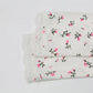 2 Piece Set Floral Print Lace Trim Ribbed Long Sleeve Crop Top and Shorts Lounge Wear Pink Coquette Outfits