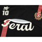 Jersey Style Cropped Top, Number 10/66 Print Sporty Tee, Layered Short Sleeve T-shirt for Women